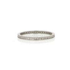 Platinum Diamond Eternity Band